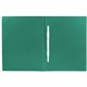 Папка с пластиковым скоросшивателем BRAUBERG "Office", зеленая, до 100 листов, 0,5 мм, 222642 222642