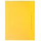 Скоросшиватель пластиковый ЮНЛАНДИЯ, А4, 130/180 мкм, желтый 228677 228677