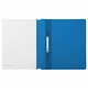 Скоросшиватель пластиковый ЮНЛАНДИЯ, А4, 130/180 мкм, голубой, 228678 228678