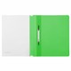 Скоросшиватель пластиковый ЮНЛАНДИЯ, А4, 130/180 мкм, салатовый, 228679 228679