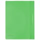 Скоросшиватель пластиковый ЮНЛАНДИЯ, А4, 130/180 мкм, салатовый, 228679 228679