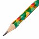 Карандаш чернографитный ЮНЛАНДИЯ, 1 шт., "Калейдоскоп", HB, корпус ассорти, с цветным ластиком, 181592 181592