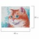 Картина стразами (алмазная мозаика), 30х40 см, ОСТРОВ СОКРОВИЩ "Кот", без подрамника, 663859 663859