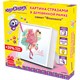 Картина стразами (алмазная мозаика) 20х20 см, ЮНЛАНДИЯ "Фламинго", в деревянной рамке, 662438 662438 - фото 127767