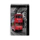 Блокнот А5, 40 л., гребень, ламинированный картон, клетка, Альт, "Города", (5 видов), 3-40-463 111285