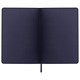 Ежедневник недатированный А5 (138х213 мм) BRAUBERG "Stylish", кожзам, гибкий, 160 л., темно-синий, 126223 126223