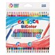 Карандаши двусторонние CARIOCA "Bi-color", 24 штуки, 48 цветов, трехгранные, грифель 3 мм, натуральное дерево, 43031 181704 - фото 145027