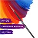 Кисть художественная проф. BRAUBERG ART CLASSIC, синтетика жесткая, круглая, № 00, короткая ручка, 200642 200642