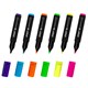 Набор текстовыделителей STAFF "Basic Budget HL-02N", 6 ЦВЕТОВ, НЕОН, линия письма 1-5 мм, 152296 152296