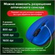 Мышь беспроводная SONNEN V-111, USB, 800/1200/1600 dpi, 4 кнопки, оптическая, синяя, 513519 513519