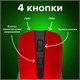 Мышь беспроводная SONNEN V99, USB, 1000/1200/1600 dpi, 4 кнопки, оптическая, красная, 513529 513529