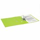 Папка-регистратор BRAUBERG "EXTRA", 75 мм, салатовая, двустороннее покрытие пластик, металлический уголок, 228576 228576