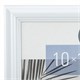 Рамка 10х15 см небьющаяся, багет 17,5 мм, пластик, BRAUBERG "Colorful", белая, 391239 391239