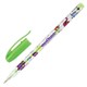 Ручки гелевые ЮНЛАНДИЯ, НАБОР 6 ЦВЕТОВ, НЕОН, корпус с печатью, узел 0,7 мм, линия письма 0,5 мм, 142804 142804