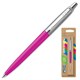 Ручка шариковая PARKER "Jotter Orig Magenta", корпус розовый, нержавеющая сталь, блистер, синяя, 2075996 143861 - фото 171208