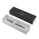 Ручка шариковая PARKER "Jotter Core Stainless Steel CT", корпус серебристый, детали хром, синяя, 1953170 142378