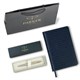 Ручка шариковая PARKER "Jotter Core Stainless Steel GT", ежедневник А5 синий, пакет, 880889 880889 - фото 172448