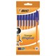 Ручки шариковые BIC "Orange Fine", НАБОР 8 шт., СИНИЕ, линия письма 0,32 мм, пакет, 919228 143982 - фото 175704