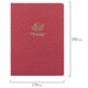 Тетрадь 60 л. в точку обложка кожзам под рогожку, сшивка, B5 (179х250мм), КРАСНЫЙ, BRAUBERG BRIGHT, 403850 403850
