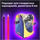 Точилка механическая BRAUBERG "MULTICOLOR", корпус с печатью, 228489 228489 Точилка механическая BRAUBERG "MULTICOLOR", корпус с печатью, 228489 228489