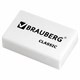 Ластик BRAUBERG "Classic", 26х17х7 мм, белый, прямоугольный, 221033 221033 - фото 200225