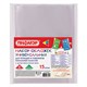 Обложки ПП для тетрадей и учебников, НАБОР 15 шт., КЛЕЙКИЙ КРАЙ, 80 мкм, универсальные, прозрачные, ПИФАГОР, 271264 271264 - фото 207609
