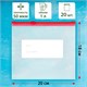 Пакеты для заморозки продуктов, 1 л, КОМПЛЕКТ 20 шт., с замком-застежкой (слайдер), LAIMA 608907