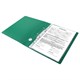 Папка на 2 кольцах STAFF, 40 мм, зеленая, до 300 листов, 0,5 мм, 225723 225723