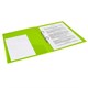 Папка на 2 кольцах BRAUBERG "Neon", 25 мм, внутренний карман, неоновая, зеленая, до 170 листов, 0,7 мм, 227456 227456