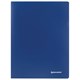 Папка 10 вкладышей BRAUBERG "Office", синяя, 0,5 мм, 222625 222625