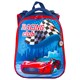 Ранец BRAUBERG PREMIUM, 2 отделения, с брелоком, дополнительный объем, для мальчиков, "Гоночный клуб", 38х29х18 см, 227819 227819