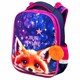 Ранец BRAUBERG PREMIUM, 2 отделения, с брелоком, "Cute fox", LED-ЛАМПОЧКИ, 38х29х16 см, 272019 272019 - фото 217361