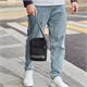 Сумка на плечо BRAUBERG COMPACT с карманом, черная с принтом, 23х17х5 см, 271686 271686 Сумка на плечо BRAUBERG COMPACT с карманом, черная с принтом, 23х17х5 см, 271686 271686