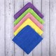 Салфетки из МИКРОФИБРЫ 30х30 см MULTI COLOUR, big pack, КОМПЛЕКТ 10 шт., 180 г/м2, LAIMA HOME, 607794 607794