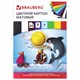 Картон цветной А4 немелованный (матовый), 8 листов 8 цветов, в папке, BRAUBERG, 200х290 мм, Дельфин, 129909 129909 - фото 23460