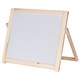 Доска двустороняя для мела и маркеров (35х41 см), настольная, подставка, черная/белая, ПИФАГОР, 236888 236888