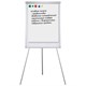 Доска-флипчарт магнитно-маркерная 70х100 см, держатели для бумаг, ГАРАНТИЯ 10 ЛЕТ, РОССИЯ, BRAUBERG, 236160 236160