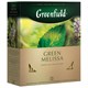 Чай GREENFIELD "Green Melissa" зеленый с мятой и мелиссой, 100 пакетиков в конвертах по 1,5 г, 0879 620220 - фото 246948
