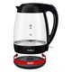 Чайник TEFAL KO450832, 1,7 л, 2400 Вт, закрытый нагревательный элемент, стекло, черный 456513