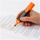 Текстовыделитель BRAUBERG "Contract", ОРАНЖЕВЫЙ, линия 1-5 мм, 150393 150393