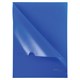 Папка-уголок жесткая, непрозрачная BRAUBERG, синяя, 0,15 мм, 224880 224880