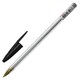 Ручка шариковая STAFF "Basic Budget BP-04", ЧЕРНАЯ, линия письма 0,5 мм, с штрихкодом, 143869 143869 - фото 258950