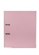 Папка-регистратор Консул ПВХ, 50 мм, металлический уголок, кармашек со сменной этикеткой. Цвет: светло-розовый К0226