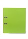 Папка-регистратор Консул ПВХ, 75 мм, металлический уголок, кармашек со сменной этикеткой. Цвет: зеленое яблоко К0209
