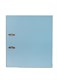 Папка-регистратор Консул ПВХ, 75 мм, металлический уголок, кармашек со сменной этикеткой. Цвет: голубой К0231