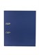 Папка-регистратор Консул ПВХ, 75 мм, металлический уголок, кармашек со сменной этикеткой. Цвет: темно-синий К0215