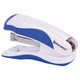 Степлер №24/6, 26/6 BRAUBERG "JET PRO", до 25 листов, эргономичный, бело-синий, 228584 228584