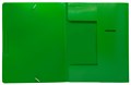 Папка на резинке Консул 0,5 мм, зеленая К0316