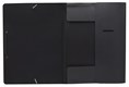 Папка на резинке Консул 0,5 мм, черная К0319