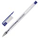 Ручка гелевая STAFF "Basic" GP-789, СИНЯЯ, корпус прозрачный, хромированные детали, узел 0,5 мм, 142788 142788 - фото 269377